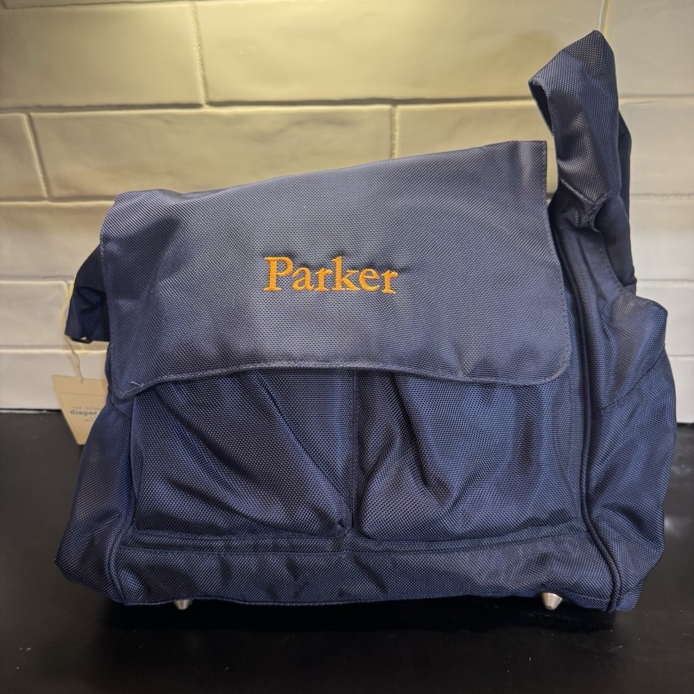 Pottery Barn Kids Navy The Ultimate Diaper Bag 'PARKER' New With‎ Tags